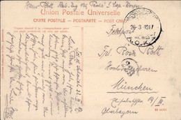 Deutsche Post Türkei Feldpost 1917 RS Jericho I-II - Unclassified