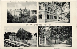 Gnadau (o-3301) Pensionat, Bahnhof, Schwesternhaus, Promenade I-II (RS Beschrieben) - Unclassified