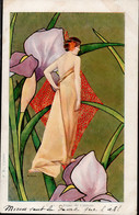 Jugendstil Dame De Carreau 1901 I-II Art Nouveau - Unclassified