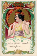 Jugendstil Frau 1901 I-II Art Nouveau - Unclassified