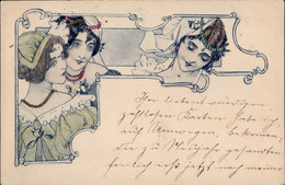 Jugendstil Frauen 1899 I-II Art Nouveau Femmes - Unclassified