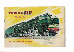 Livret   Catalogue  Trains  -  Jep   - 1958 1959  - 26 Pages  +feuille Tarif - Chemin De Fer & Tramway