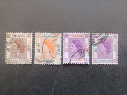 HONG KONG 香港 1954 QUEEN ELIZABETH - Usati