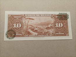 Billete De México De 10 Pesos, Año 1961, UNC - Mexiko