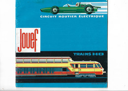 Livret   Catalogue  Trains  -  Jouef    - 1966 - 30 Pages + Feuille Tarif - Chemin De Fer & Tramway