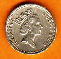 GB - 1 Pound  Elisabeth II  1990 - 1 Pound