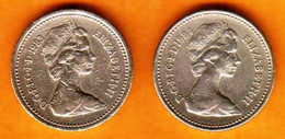 GB - 1 Pound  Elisabeth II  1983 & 1984 - 1 Pond