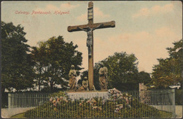 Calvary, Pantasaph, Holywell, Flintshire, 1909 - Knight Brothers Postcard - Flintshire