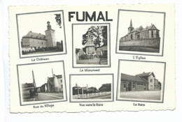 Fumal ( Huy ) Château Gare Eglise - Hoei