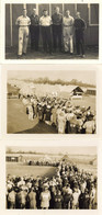 Kriegsgefangene WK II Lager Camp Blissfield Michigan Lot Mit 7 Fotos 13,5 X 10 Cm I-II - War 1939-45