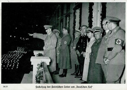 REICHSPARTEITAG NÜRNBERG 1936 WK II - PH 36/31Fackelzug Der Plotischen Leier Am Deutschen Hof S-o I - War 1939-45