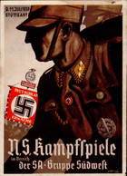 WK II SA Propaganda Stuttgart (7000) NS Kampfspiele 1937 S-o I-II - War 1939-45