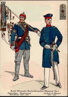 Regiment Berlin Kaiser Alexander Garde Grenadier Nr. 1 I-II (fleckig) - Regiments