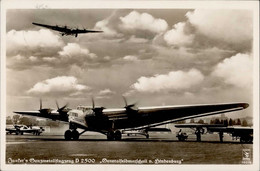 Flugzeug Junkers D 2500 Generalfeldmarschall V. Hindenburg Foto-Karte I-II Aviation - Autres & Non Classés