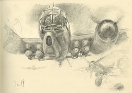 Flugzeug Junkers Skizzenbuch Sign. Liska, Hans 1942 Repro Reichenbach, Carl Werner Viele Abbildungen I-II Aviation - Autres & Non Classés