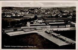 Flugzeug Stuttgart Böblingen Flughafen 1938 I-II (Bug) Aviation - Autres & Non Classés