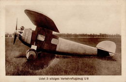 Flugzeug Udet U8 3 Sitziges Verkehrsflugzeug I- Aviation - Other & Unclassified