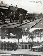 2 Prentbriefkaarten Catastrofe Kontich 21 Mei 1908 (verzonden) - Kontich