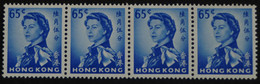 -YVERT N°202** 4 Ex.   HONG KONG 1962 / 67.( Sans Trace De Charniére ) - Neufs