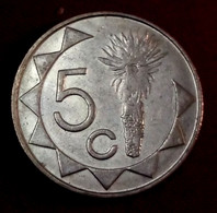 Namibia, 5 Cents, 2002, KM:1 ,Agouz - Namibia