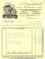 Wein Balingen (7460) 1 Schöne Illustrierte Rechnung 1934 I-II Vigne - Other & Unclassified