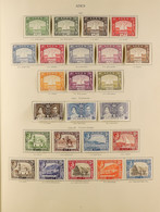 COMMONWEALTH KGVI MINT COLLECTION IN A CROWN ALBUM Well Filled Incl. Aden & States Complete Incl. 1937 Dhow Set, Antigua - Sonstige & Ohne Zuordnung
