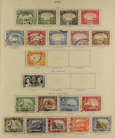 KING GEORGE VI CROWN ALBUM A Used Collection Incl. Stronger Aden, Australia, British Guiana, Burma, Canada, Ceylon, Coch - Sonstige & Ohne Zuordnung