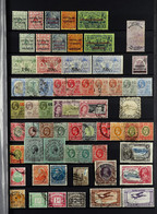 BRITISH COMMONWEALTH Used Range Incl. New Hebrides 1908 & 1910-11 French Currency Sets Including A 1924 50c On 25c Ultra - Altri & Non Classificati