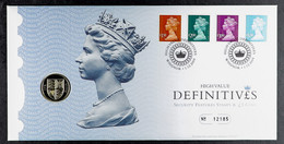 COIN COVERS OF GREAT BRITAIN 1986-2010 Royal Mint Special FDC's With Inset Coin, Includes Scarcer 2000 Queen Mother With - Other & Unclassified