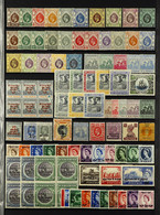 BRITISH COMMONWEALTH Ueful Mint Ranges Incl. Hong Kong, Barbados, Canada 'G' Opts And BMA Eritrea Set Etc. S.T.C. Â£2500 - Andere & Zonder Classificatie