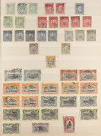 BELGIAN CONGO 1886-1960's Used Ranges Incl. 1886 Leopold Set To 25c, 1887-94 Leopold Set Of Values To Two 5FÂ  Violet (C - Sonstige & Ohne Zuordnung