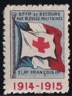 France Vignettes Croix Rouge - Neuf * Avec Charnière - TB - Red Cross