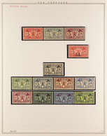 ENGLISH 1921-67 Never Hinged Mint Collection Incl. 1921 Set, 1925 Definitive Set, 1953 Definitive Set, 1953 Postage Due  - Other & Unclassified