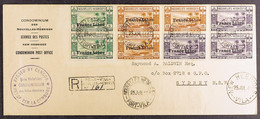 FRENCH 1941 (25 July) Registered Cover To Sydney Bearing 'France Libre' Overprinted 5c (2), 10c (3) And 15c (3), SG F65/ - Other & Unclassified