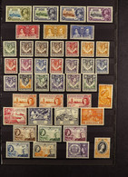 1935-63 MINT COLLECTION Incl. 1935 Jubilee Set, 1938-52 Most To 10s Incl. 1Â½d Carmine-red And 2d Yellow-brown, 1963 Arm - Northern Rhodesia (...-1963)