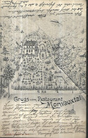 Gruss Vom Restaurant    Montvauxtal CPA 1907 - Restaurants