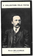 ► Comte Henry De LA VAULX Aérostier De Dirigeable - RARE  Collection Photo Felix POTIN 1908 - Félix Potin