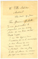 BOURGAULT-DUCOUDRAY Louis-Albert (1840-1910), Compositeur Et Chef D'orchestre. - Autres & Non Classés