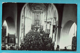 * Zwevegem - Sweveghem (West Vlaanderen) * (Fotokaart - Carte Photo) Intérieur De L'église, Binnenzicht Kerk, Kirche - Zwevegem