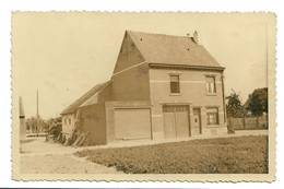 Melsbroek   Steenokkerzeel   FOTOKAART Van Een Gebouw Afgebroken Tijdens De Aanbouw Van Het Vliegveld - Steenokkerzeel