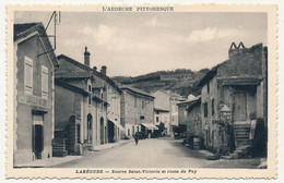 CPSM - LABEGUDE (Ardèche) - Source Saint-Victorin Et Route Du Puy - Autres & Non Classés