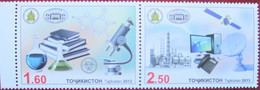 Tajikistan  2013   Academy Of Science  2 V  MNH - Tajikistan