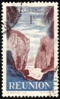 Réunion Obl. N° 268 - Détail De La Série émise En 1947 - Le 1f Bleu Et Brun-lilas - Oblitérés