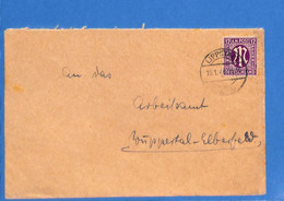 Allemagne Zone Bizone 1946 Lettre De Lippstadt (G12299) - Autres & Non Classés