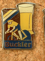 Pin's BIERE BUCKLER - CYCLISME - Bière