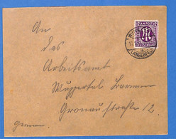 Allemagne Zone Bizone 1946 Lettre De Wuppertal (G12306) - Autres & Non Classés
