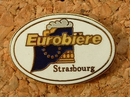Pin's EUROBIERE STRASBOURG - EMAIL - Bière