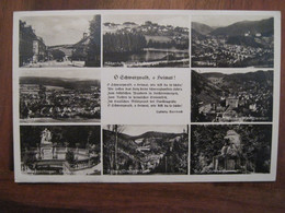 AK 1939 Sankt Georgen Im Schwarzwald Villingen Hornberg Cover Voyagée France Haguenau - Altri & Non Classificati