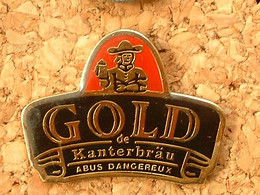 Pin's BIERE GOLD DE KANTERBRÄU - Bière