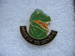 Pin's Du Muséum De Genève (Suisse), Dinosaures - Animaux